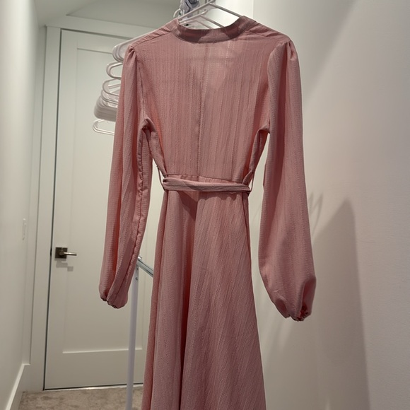 L’abeye bought light pink midi dress - Picture 4 of 4